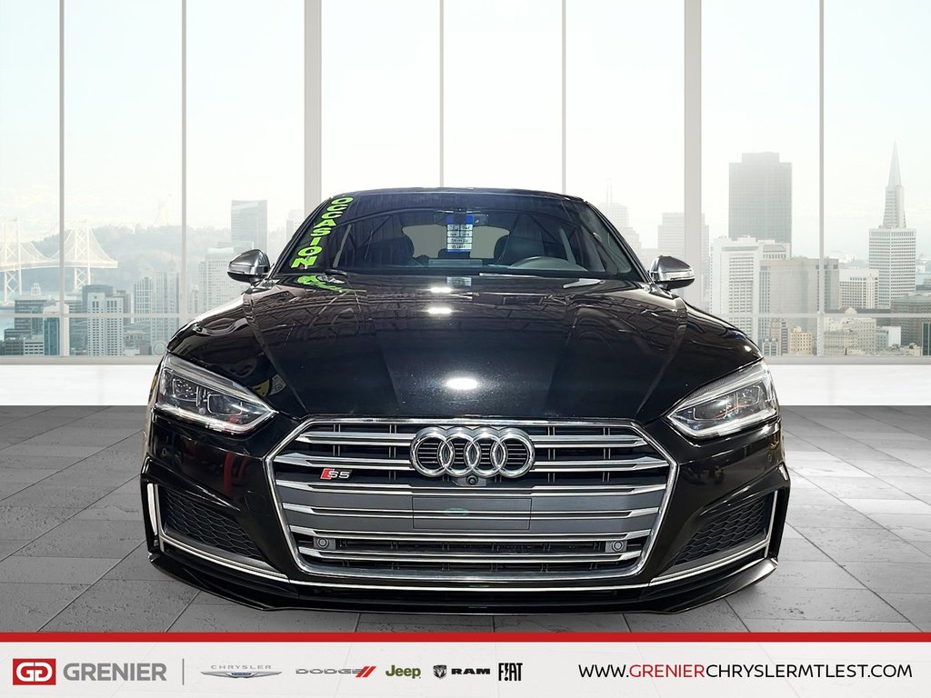 Audi S5 SPORTBACK TECHNIK + AWD + TOIT OUVRANT 2018 à Pointe-Aux-Trembles, Québec - 2 - w1024h768px