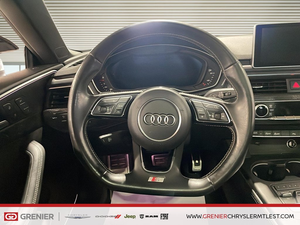 Audi S5 SPORTBACK TECHNIK + AWD + TOIT OUVRANT 2018 à Pointe-Aux-Trembles, Québec - 9 - w1024h768px