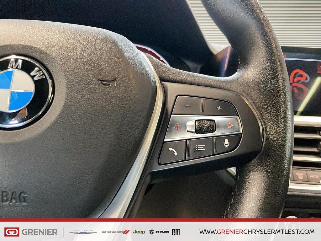 2019 BMW 3 Series 330i xDRIVE + AWD + CUIR + CARPLAY in Pointe-Aux-Trembles, Quebec - 15 - w1024h768px
