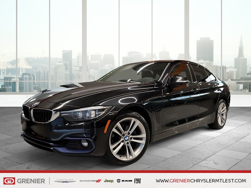 BMW 4 Series 430i XDRIVE + GRAN COUPE + AWD + CUIR 2018 à Pointe-Aux-Trembles, Québec - 1 - w1024h768px