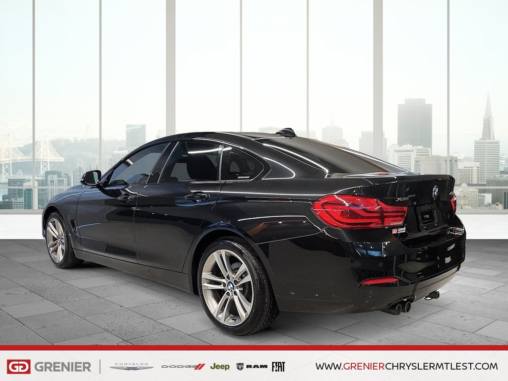 BMW 4 Series 430i XDRIVE + GRAN COUPE + AWD + CUIR 2018 à Pointe-Aux-Trembles, Québec - 6 - w1024h768px