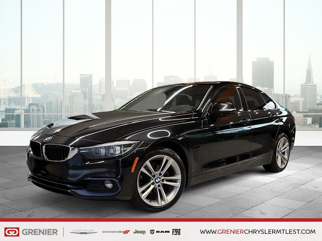 BMW 4 Series 430i XDRIVE + GRAN COUPE + AWD + CUIR 2018 à Pointe-Aux-Trembles, Québec - 24 - w1024h768px