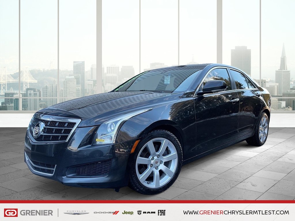 Cadillac ATS LUXURY + AWD + CUIR + CAMERA DE RECUL 2014 à Pointe-Aux-Trembles, Québec - 1 - w1024h768px