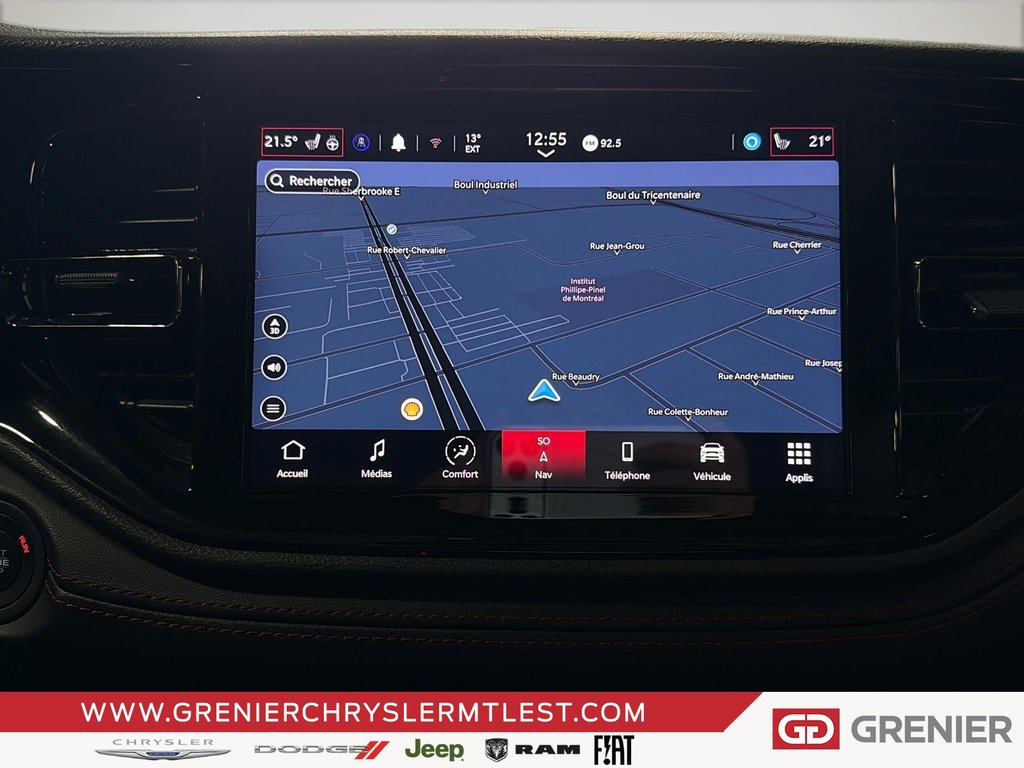 2025 Dodge Durango R/T + AWD + V8 HEMI 5.7L + TOIT OUVRANT in Pointe-Aux-Trembles, Quebec - 14 - w1024h768px