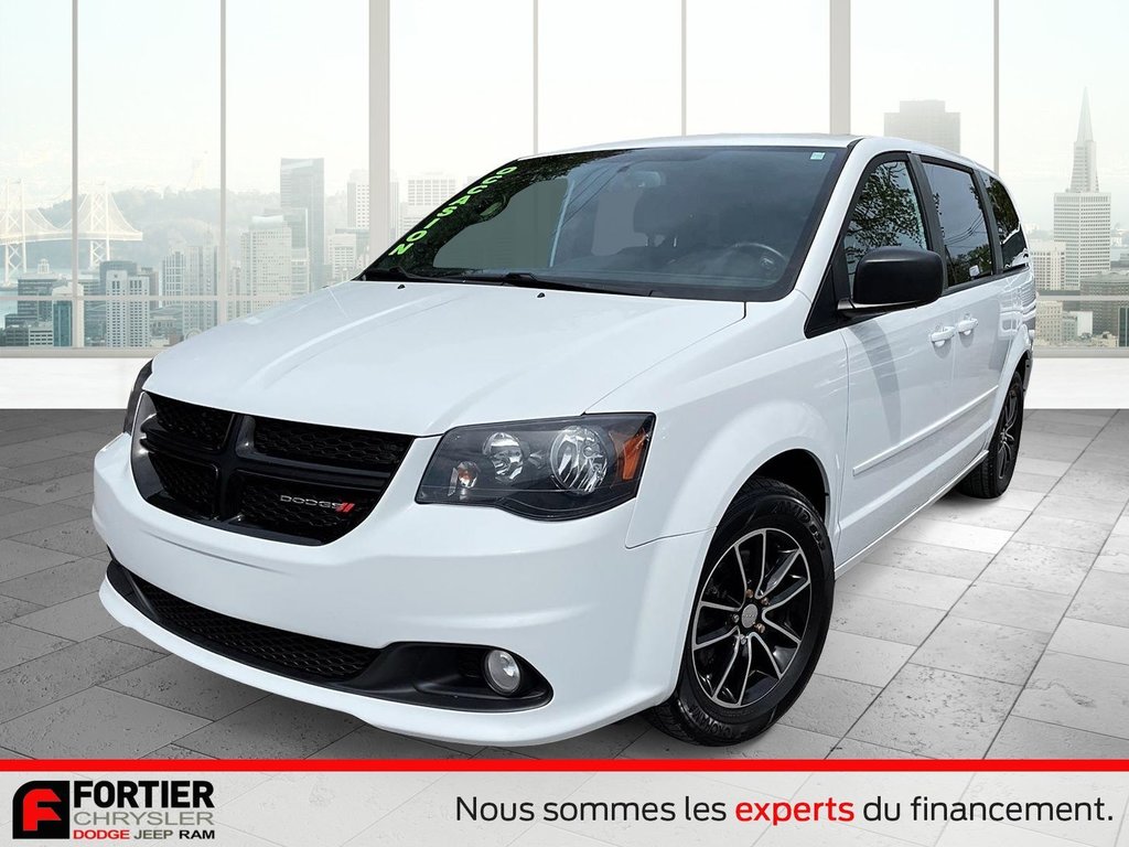 2017 Dodge Grand Caravan SXT PLUS + BLACKTOP + DVD in Pointe-Aux-Trembles, Quebec - 1 - w1024h768px