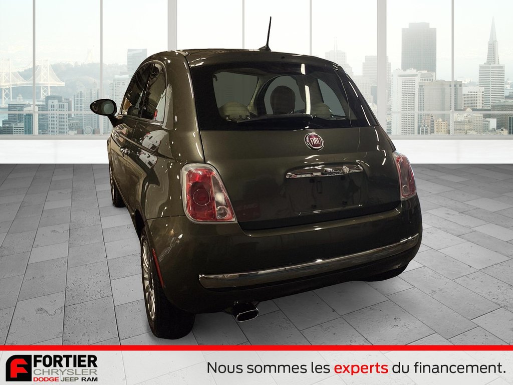 Fiat 500 LOUNGE + CUIR + TOIT OUVRANT + AUTOMATIQUE 2015 à Pointe-Aux-Trembles, Québec - 14 - w1024h768px