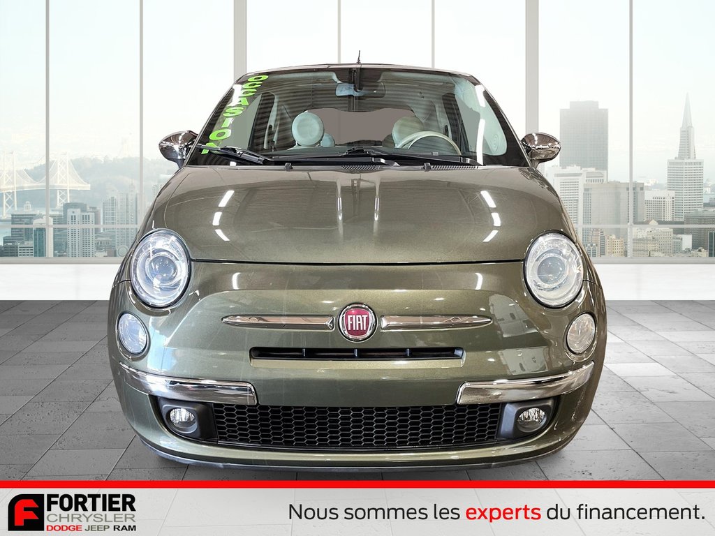 Fiat 500 LOUNGE + CUIR + TOIT OUVRANT + AUTOMATIQUE 2015 à Pointe-Aux-Trembles, Québec - 10 - w1024h768px