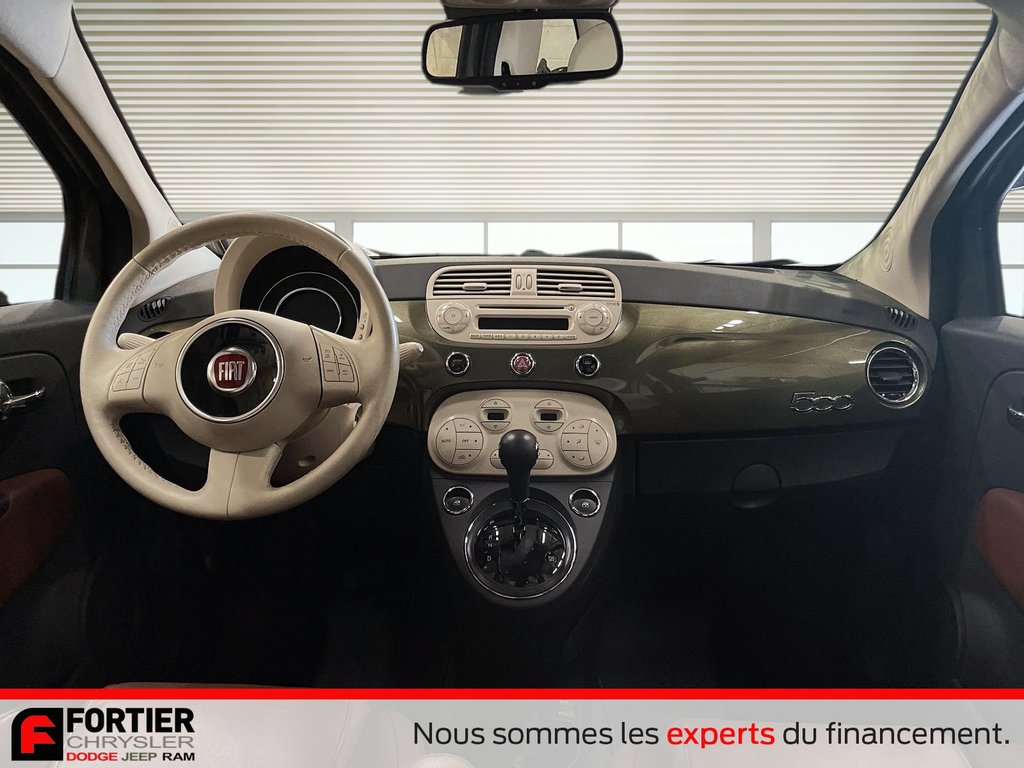 Fiat 500 LOUNGE + CUIR + TOIT OUVRANT + AUTOMATIQUE 2015 à Pointe-Aux-Trembles, Québec - 20 - w1024h768px