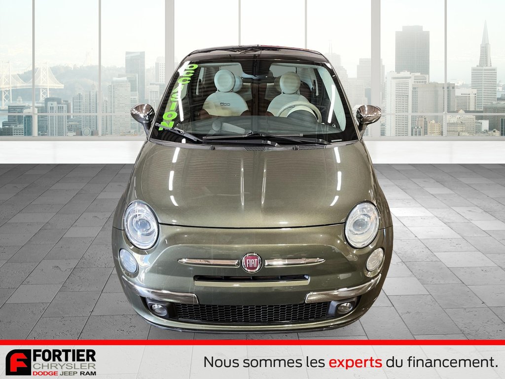Fiat 500 LOUNGE + CUIR + TOIT OUVRANT + AUTOMATIQUE 2015 à Pointe-Aux-Trembles, Québec - 11 - w1024h768px