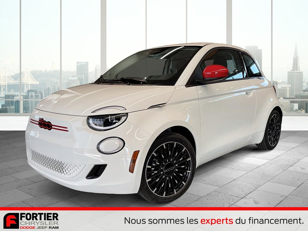 2024 Fiat 500e RED in Pointe-Aux-Trembles, Quebec - 1 - w1024h768px