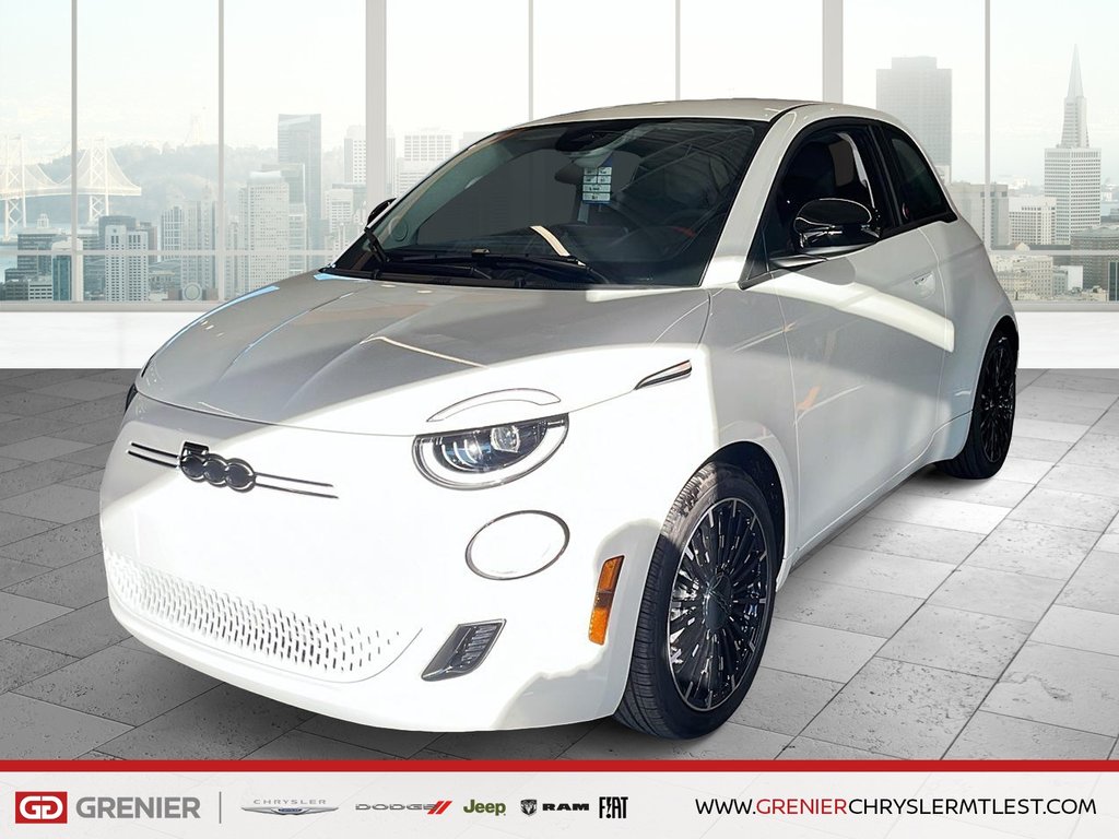 2025 Fiat 500e RED in Pointe-Aux-Trembles, Quebec - 1 - w1024h768px