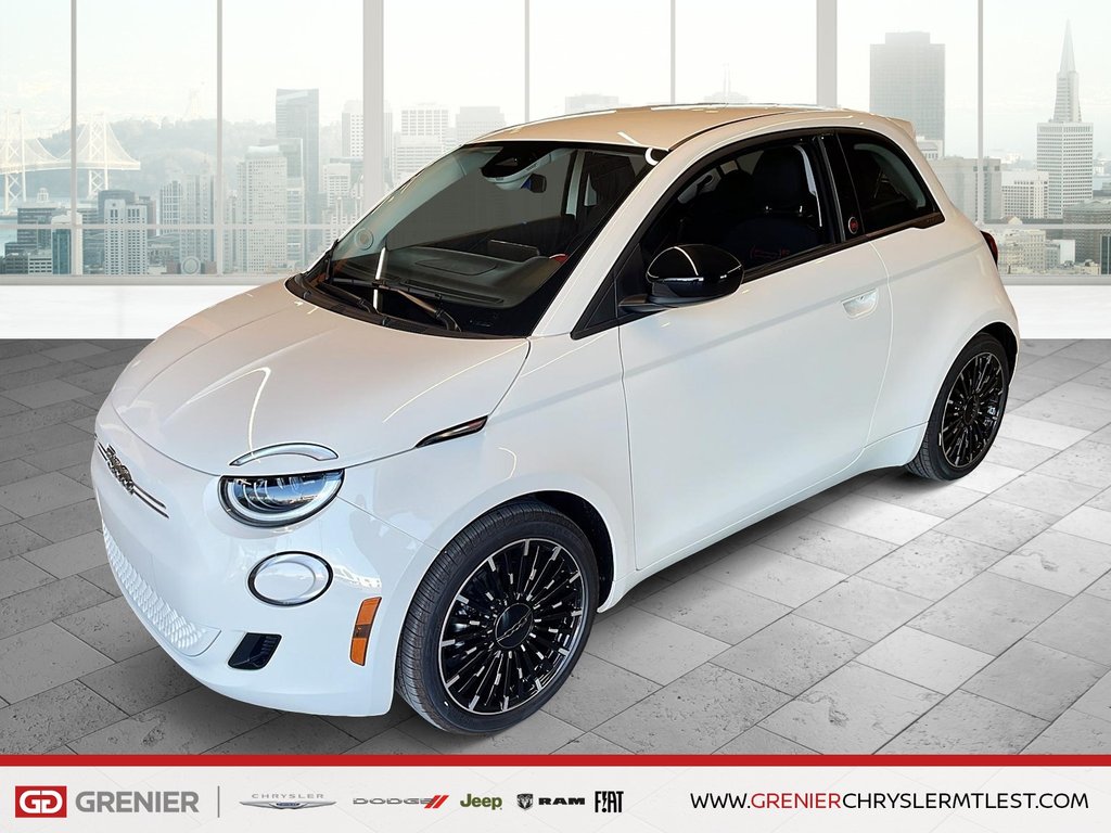 2025 Fiat 500e RED in Pointe-Aux-Trembles, Quebec - 1 - w1024h768px