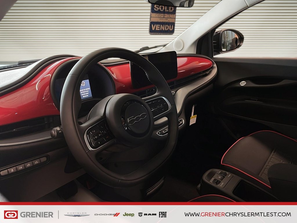 2025 Fiat 500e RED in Pointe-Aux-Trembles, Quebec - 10 - w1024h768px