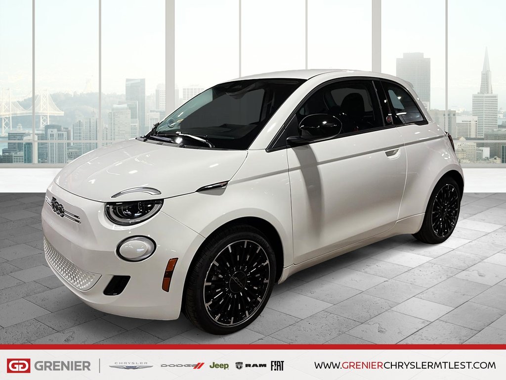 2025 Fiat 500e RED in Pointe-Aux-Trembles, Quebec - 1 - w1024h768px