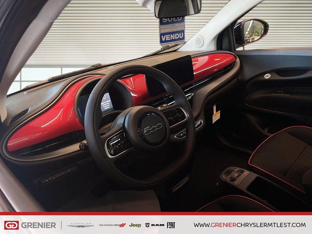 2025 Fiat 500e RED in Pointe-Aux-Trembles, Quebec - 8 - w1024h768px