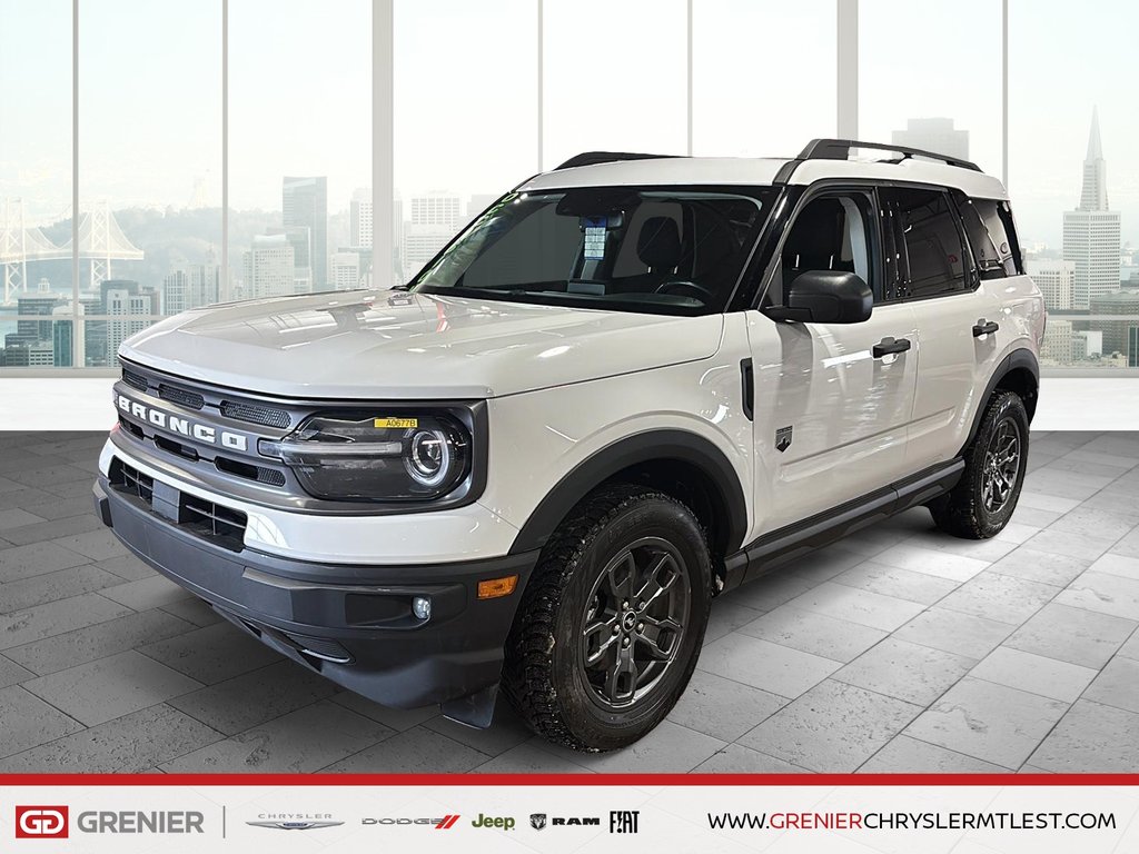 Ford Bronco Sport BIG BEND + 4X4 + DEMARREUR A DISTANCE + CARPLAY 2022 à Pointe-Aux-Trembles, Québec - 1 - w1024h768px