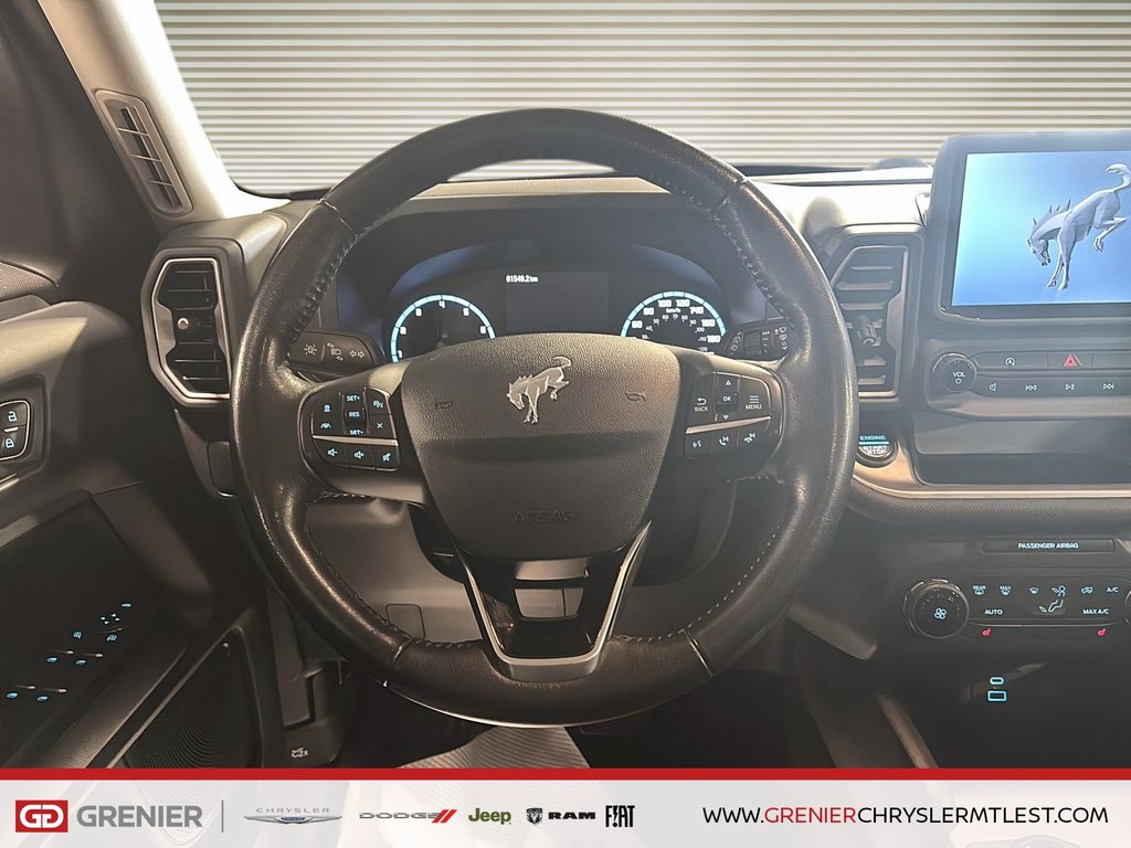 Ford Bronco Sport BIG BEND + 4X4 + DEMARREUR A DISTANCE + CARPLAY 2022 à Pointe-Aux-Trembles, Québec - 9 - w1024h768px