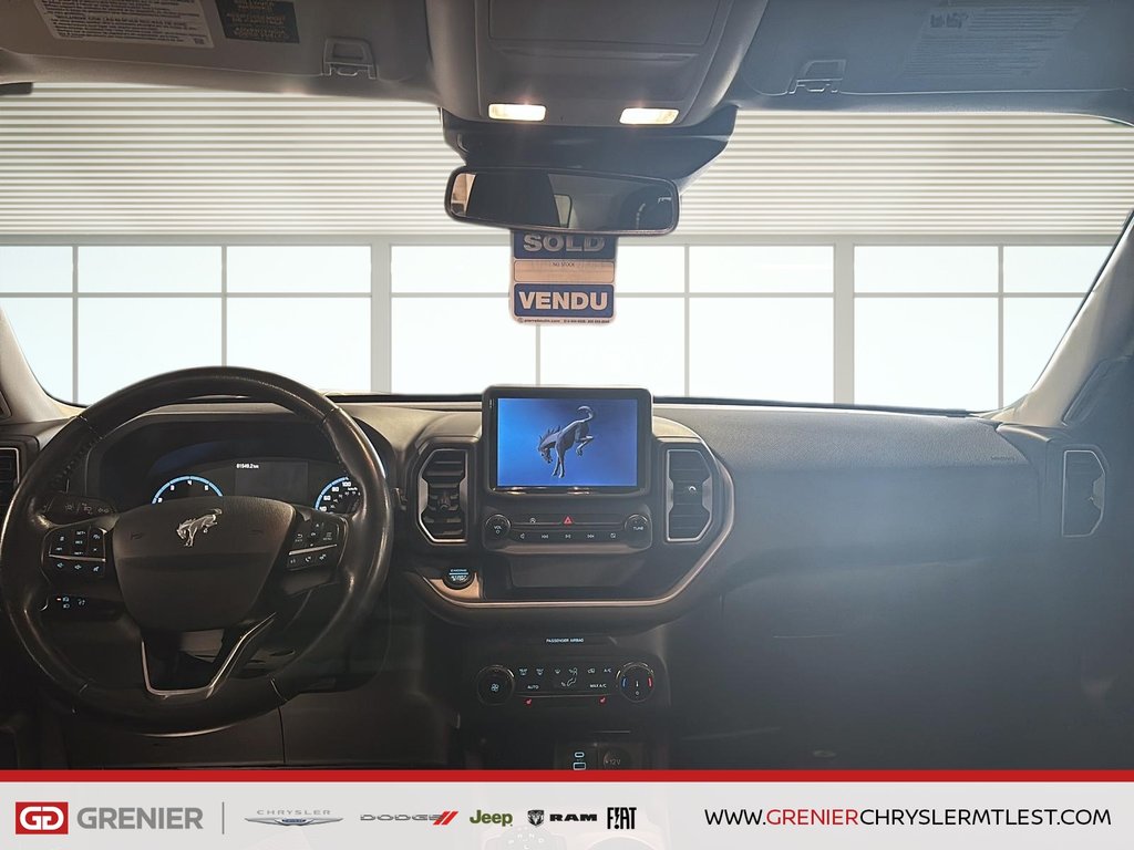 Ford Bronco Sport BIG BEND + 4X4 + DEMARREUR A DISTANCE + CARPLAY 2022 à Pointe-Aux-Trembles, Québec - 8 - w1024h768px