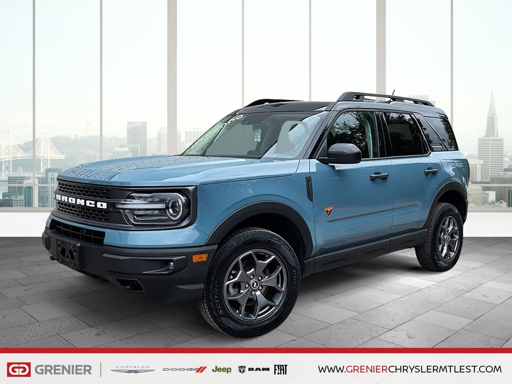 Ford BRONCO SPORT BADLANDS + 4X4 + CARPLAY 2023 à Pointe-Aux-Trembles, Québec - 23 - w1024h768px
