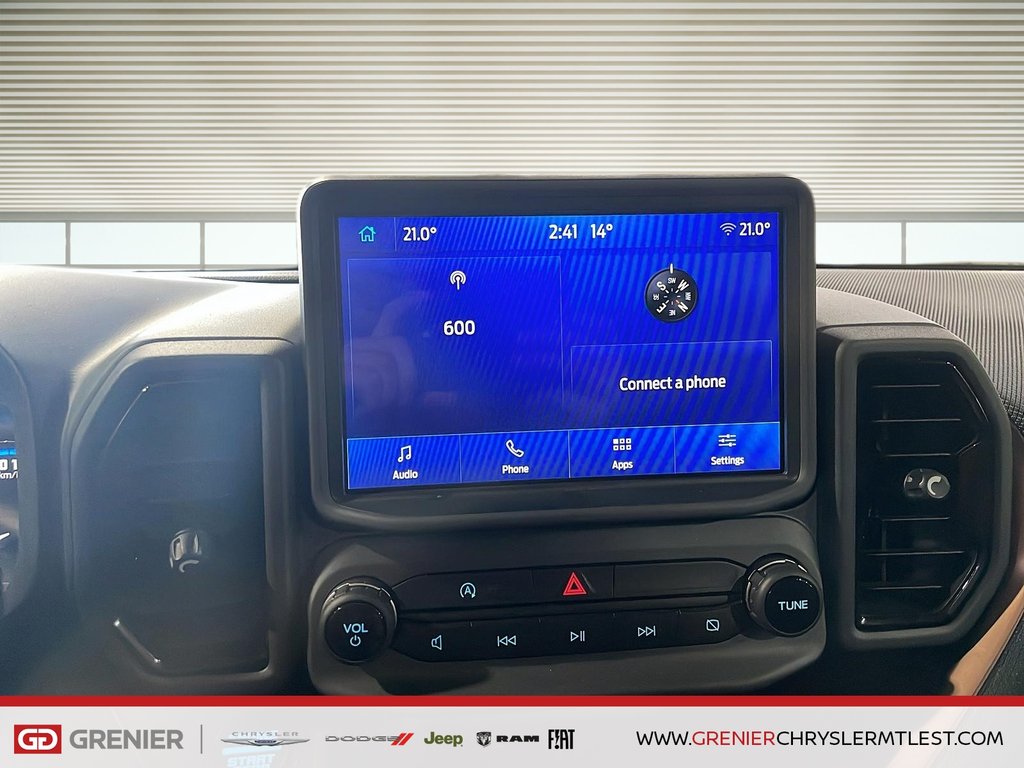 Ford Bronco Sport OUTER BANKS + 4X4 + DEMARREUR A DISTANCE 2024 à Pointe-Aux-Trembles, Québec - 15 - w1024h768px