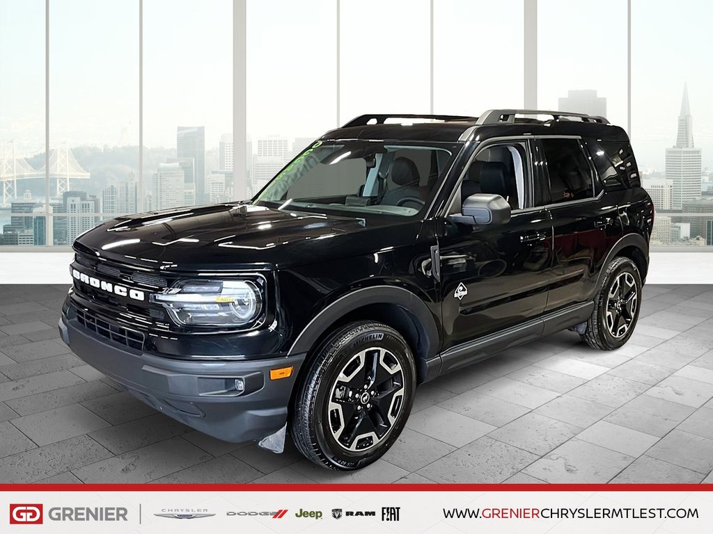 Ford Bronco Sport OUTER BANKS + 4X4 + DEMARREUR A DISTANCE 2024 à Pointe-Aux-Trembles, Québec - 1 - w1024h768px