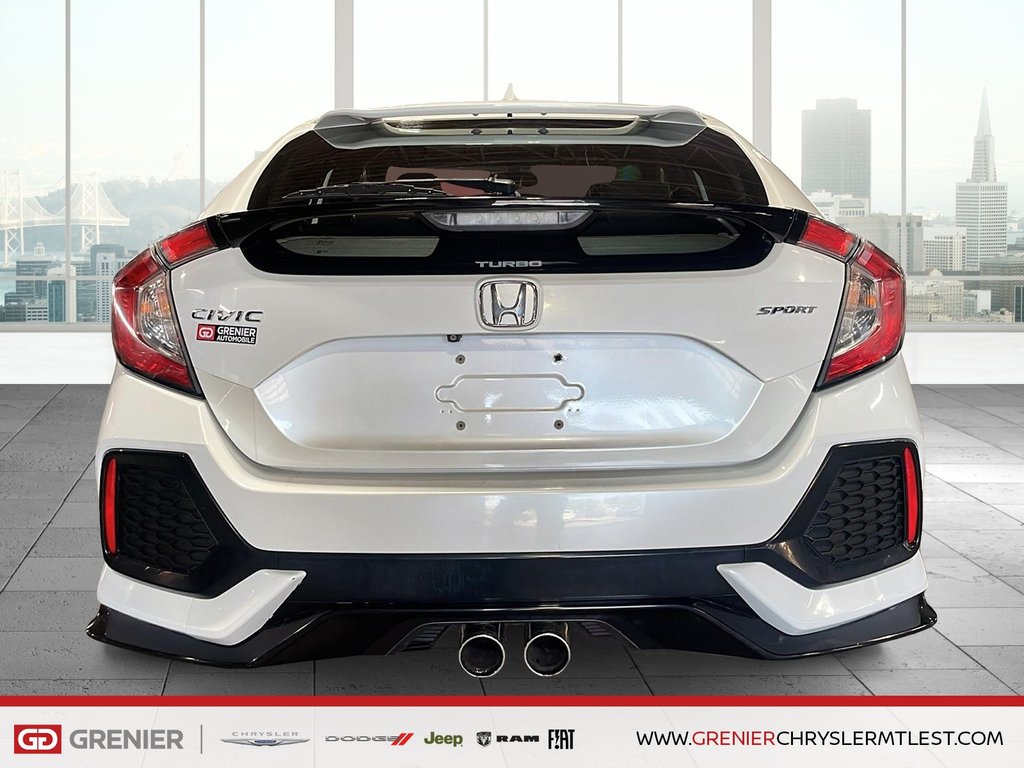 Honda Civic Hatchback SPORT + MANUELLE 2017 à Pointe-Aux-Trembles, Québec - 3 - w1024h768px