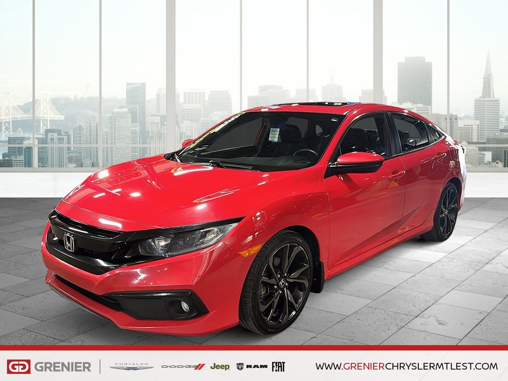 Honda Civic Sedan Sport 2019 à Pointe-Aux-Trembles, Québec - 19 - w1024h768px