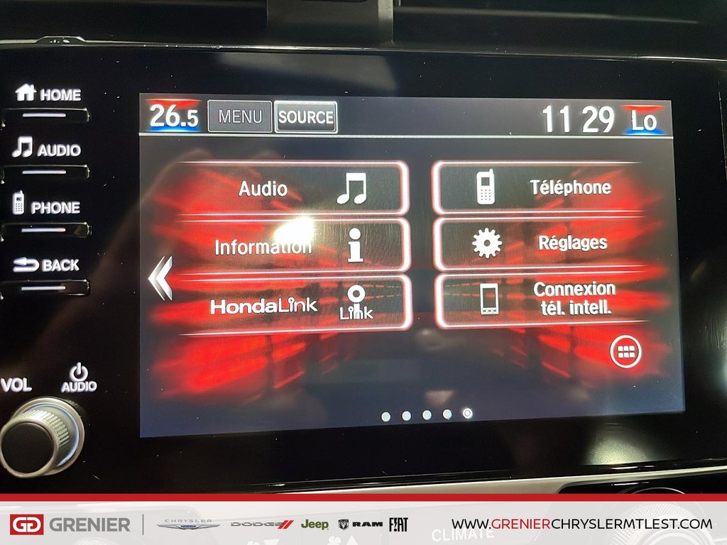 Honda Civic Sedan Sport 2019 à Pointe-Aux-Trembles, Québec - 18 - w1024h768px
