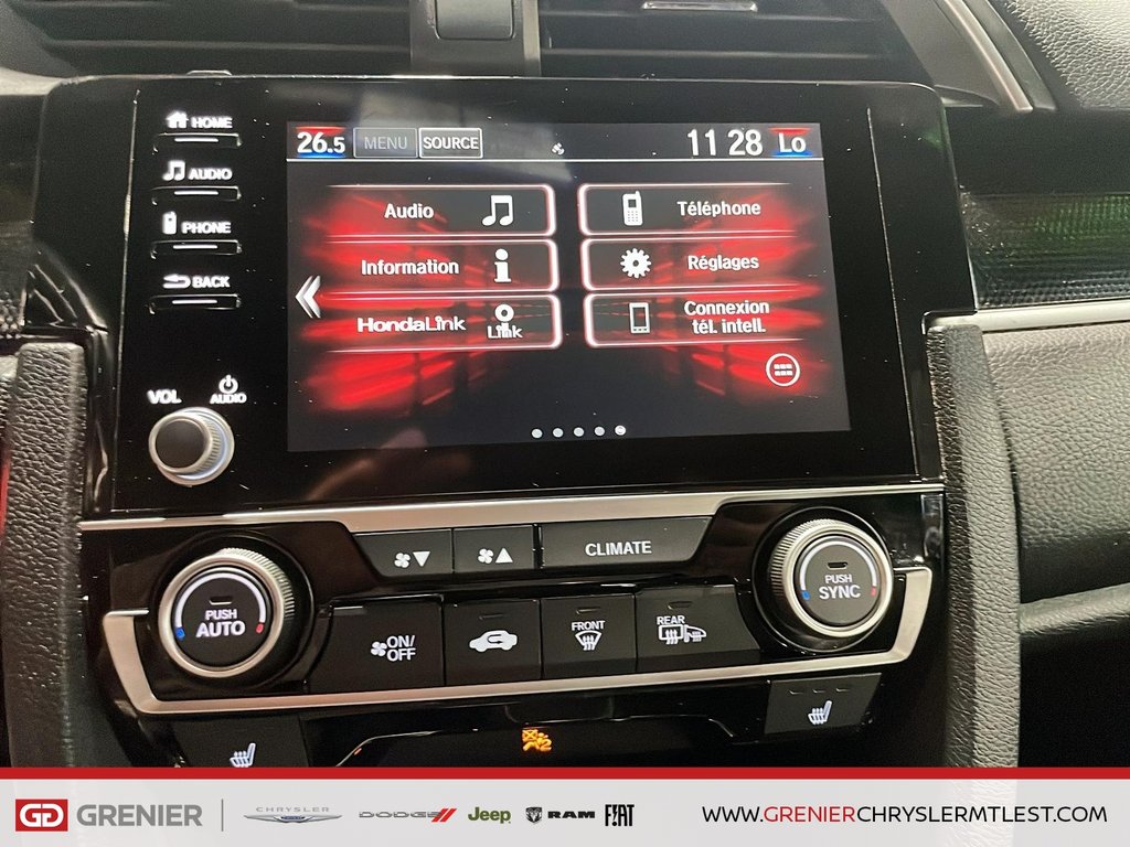 Honda Civic Sedan Sport 2019 à Pointe-Aux-Trembles, Québec - 14 - w1024h768px