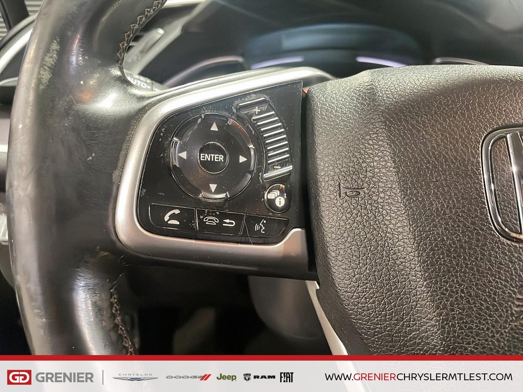 Honda Civic Sedan TOURING + AUTOMATIQUE + NAVIGATION GPS 2017 à Pointe-Aux-Trembles, Québec - 11 - w1024h768px