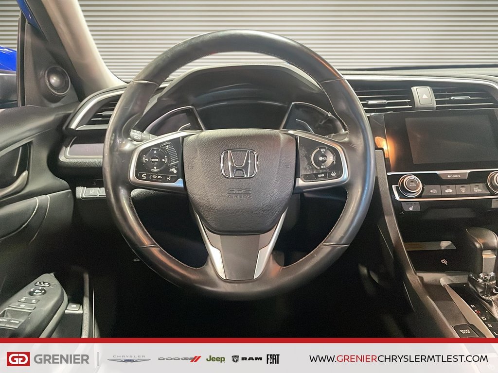Honda Civic Sedan TOURING + AUTOMATIQUE + NAVIGATION GPS 2017 à Pointe-Aux-Trembles, Québec - 9 - w1024h768px