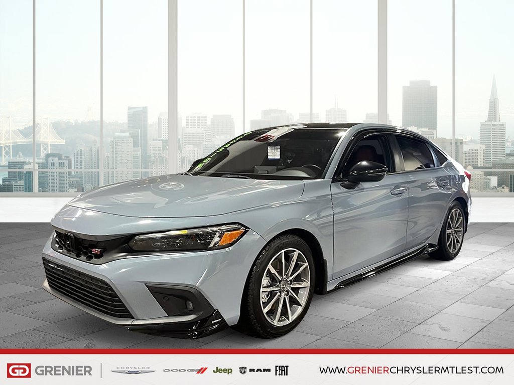 Honda Civic Sedan SI + TRANSMISSION MANUELLE + TOIT OUVRANT 2023 à Pointe-Aux-Trembles, Québec - 1 - w1024h768px