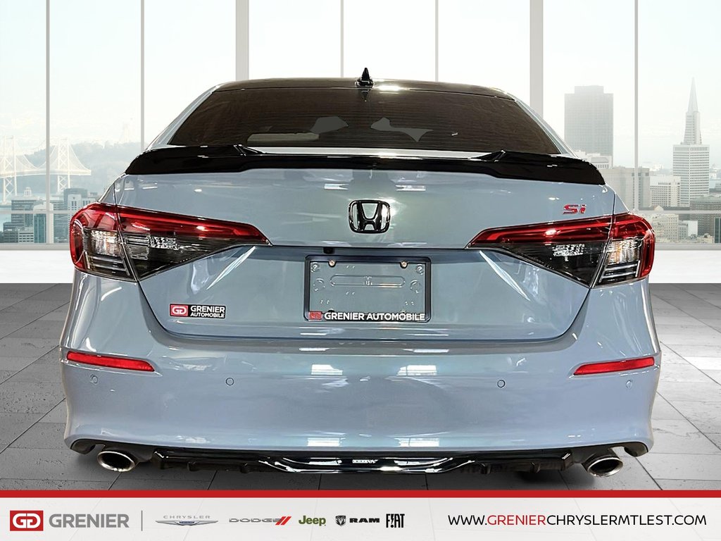 Honda Civic Sedan SI + TRANSMISSION MANUELLE + TOIT OUVRANT 2023 à Pointe-Aux-Trembles, Québec - 3 - w1024h768px