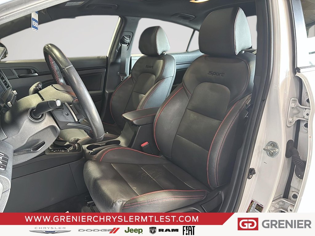 Hyundai Elantra SPORT + GROUPE ELECTRIQUE + TOIT OUVRANT 2019 à Pointe-Aux-Trembles, Québec - 8 - w1024h768px
