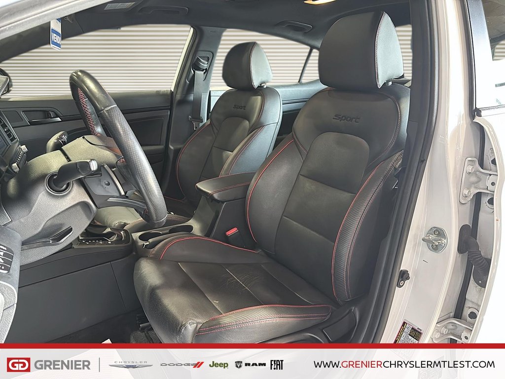 Hyundai Elantra SPORT + GROUPE ELECTRIQUE + TOIT OUVRANT 2019 à Pointe-Aux-Trembles, Québec - 8 - w1024h768px