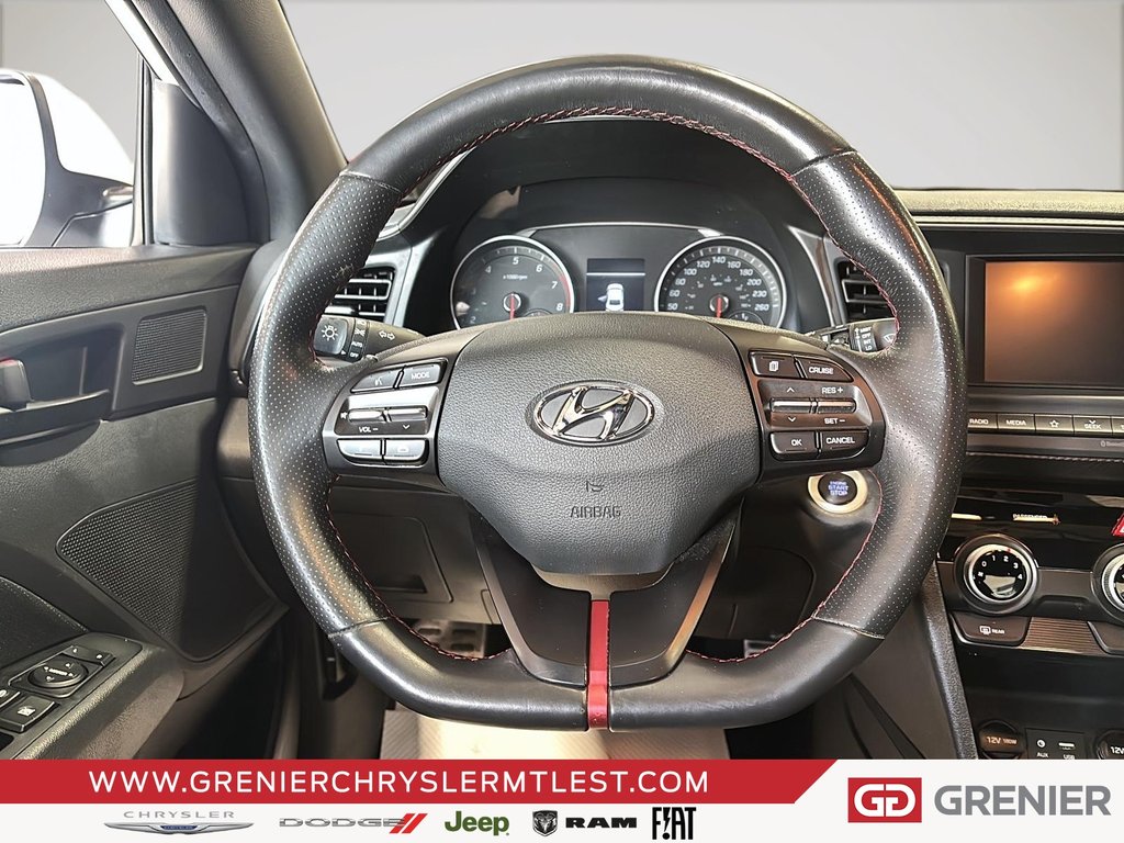 Hyundai Elantra SPORT + GROUPE ELECTRIQUE + TOIT OUVRANT 2019 à Pointe-Aux-Trembles, Québec - 10 - w1024h768px