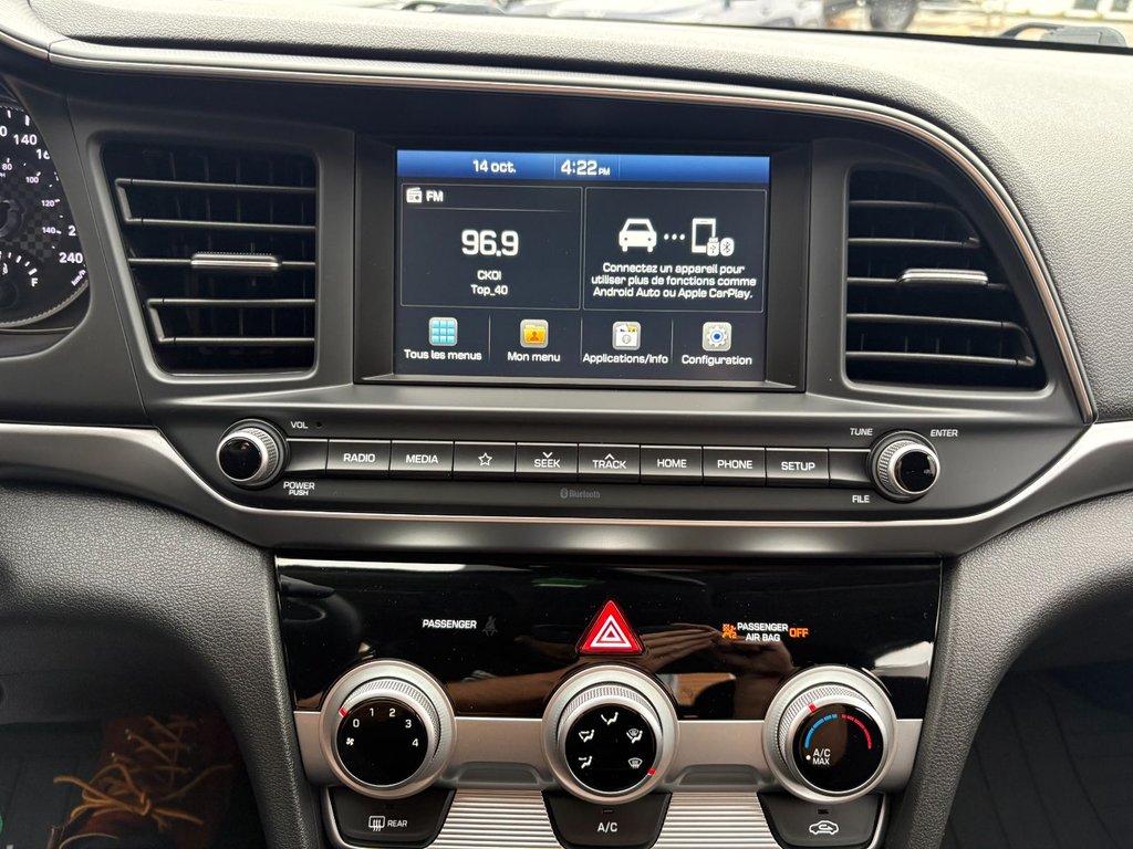 Hyundai Elantra Preferred 2019 à Pointe-Aux-Trembles, Québec - 14 - w1024h768px