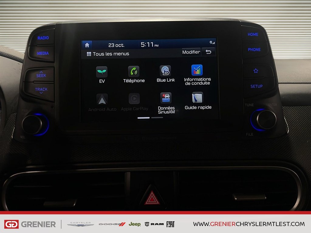 Hyundai Kona Electric PREFERRED + FWD 2021 à Pointe-Aux-Trembles, Québec - 13 - w1024h768px