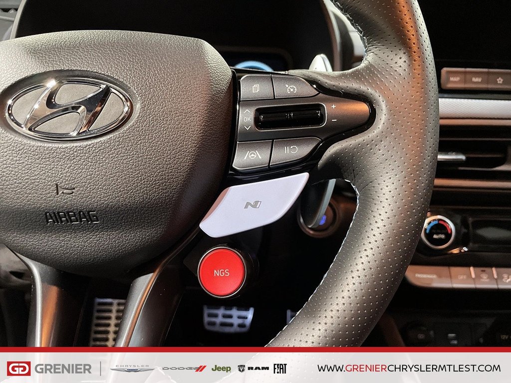 Hyundai Kona N TA + CUIR + NAVIGATION GPS 2023 à Pointe-Aux-Trembles, Québec - 12 - w1024h768px