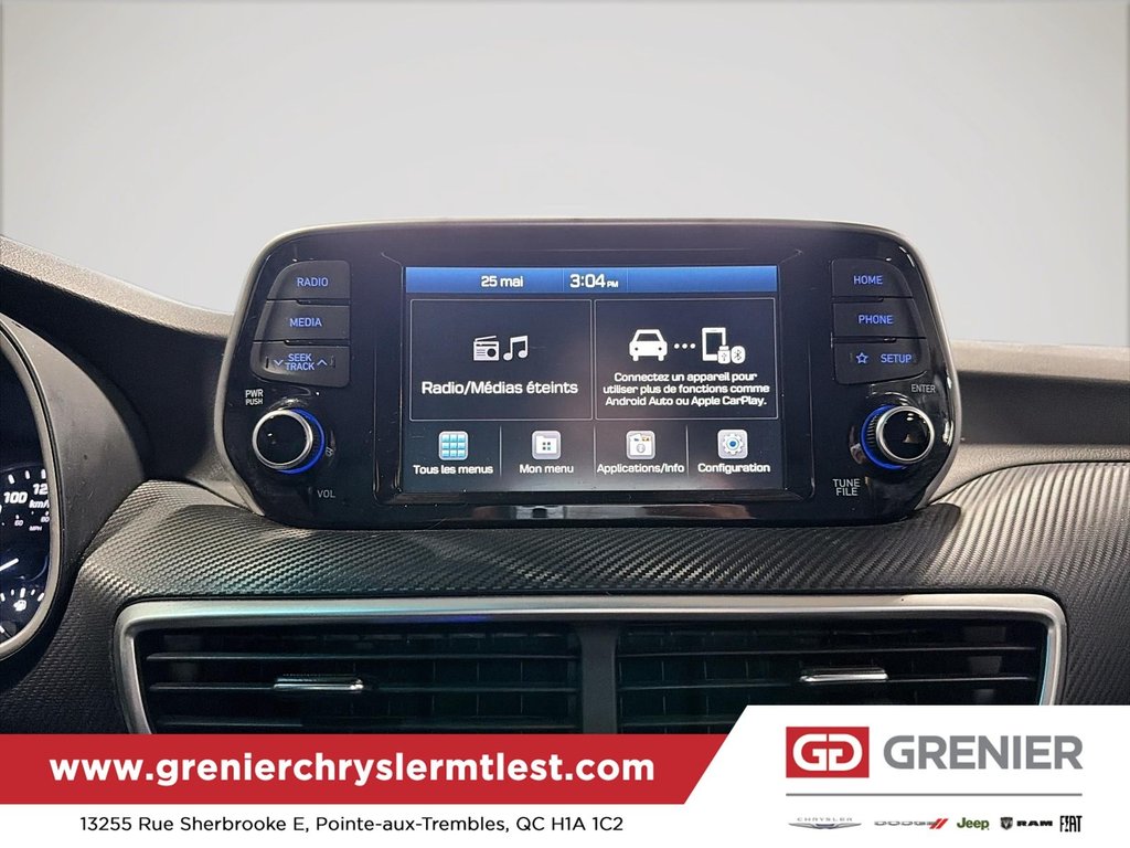 Hyundai Tucson PREFERRED + AWD + CUIR + CARPLAY 2021 à Pointe-Aux-Trembles, Québec - 12 - w1024h768px