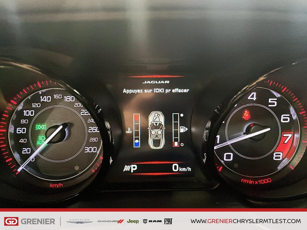 Jaguar F-TYPE V6 S + RWD + CUIR + TOIT OUVRANT 2015 à Pointe-Aux-Trembles, Québec - 16 - w1024h768px