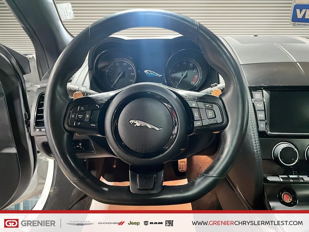 Jaguar F-TYPE V6 S + RWD + CUIR + TOIT OUVRANT 2015 à Pointe-Aux-Trembles, Québec - 14 - w1024h768px