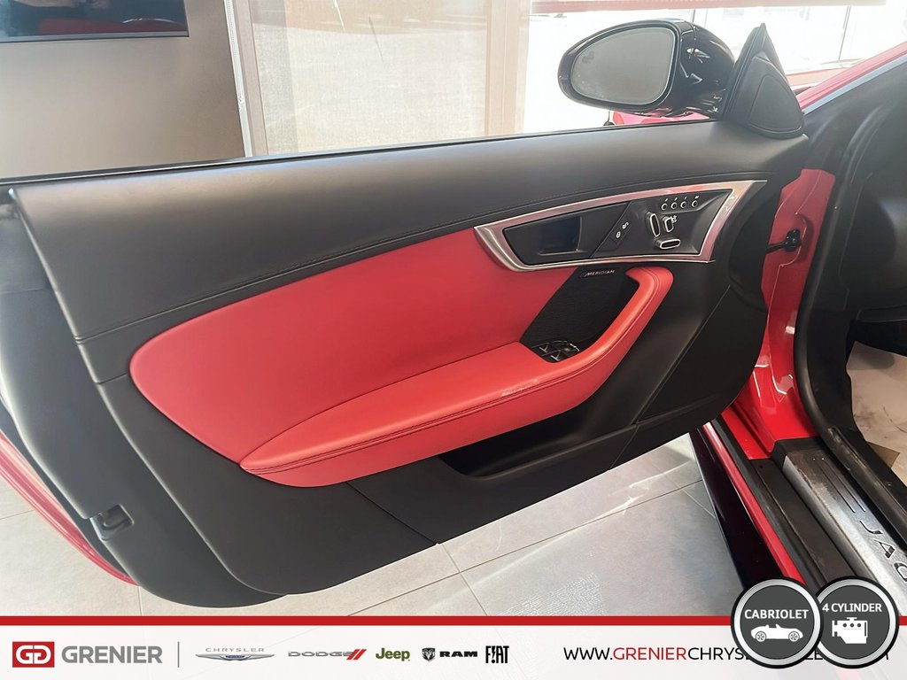 Jaguar F-TYPE CABRIOLET + RWD + CUIR 2018 à Pointe-Aux-Trembles, Québec - 8 - w1024h768px