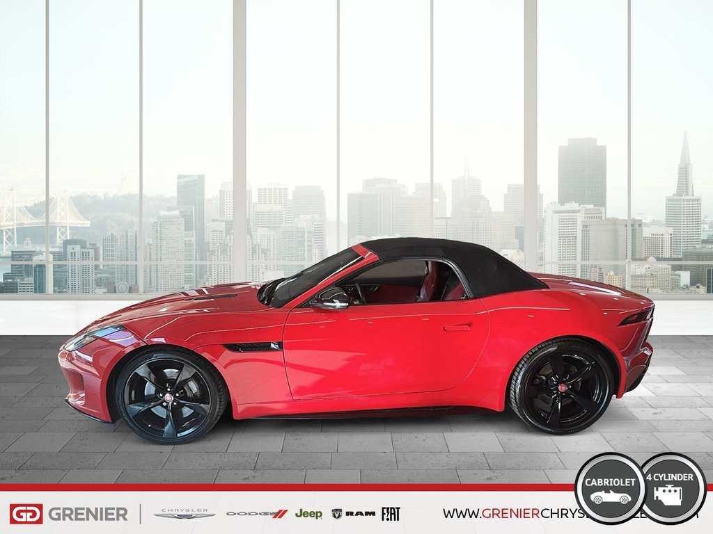 Jaguar F-TYPE CABRIOLET + RWD + CUIR 2018 à Pointe-Aux-Trembles, Québec - 3 - w1024h768px