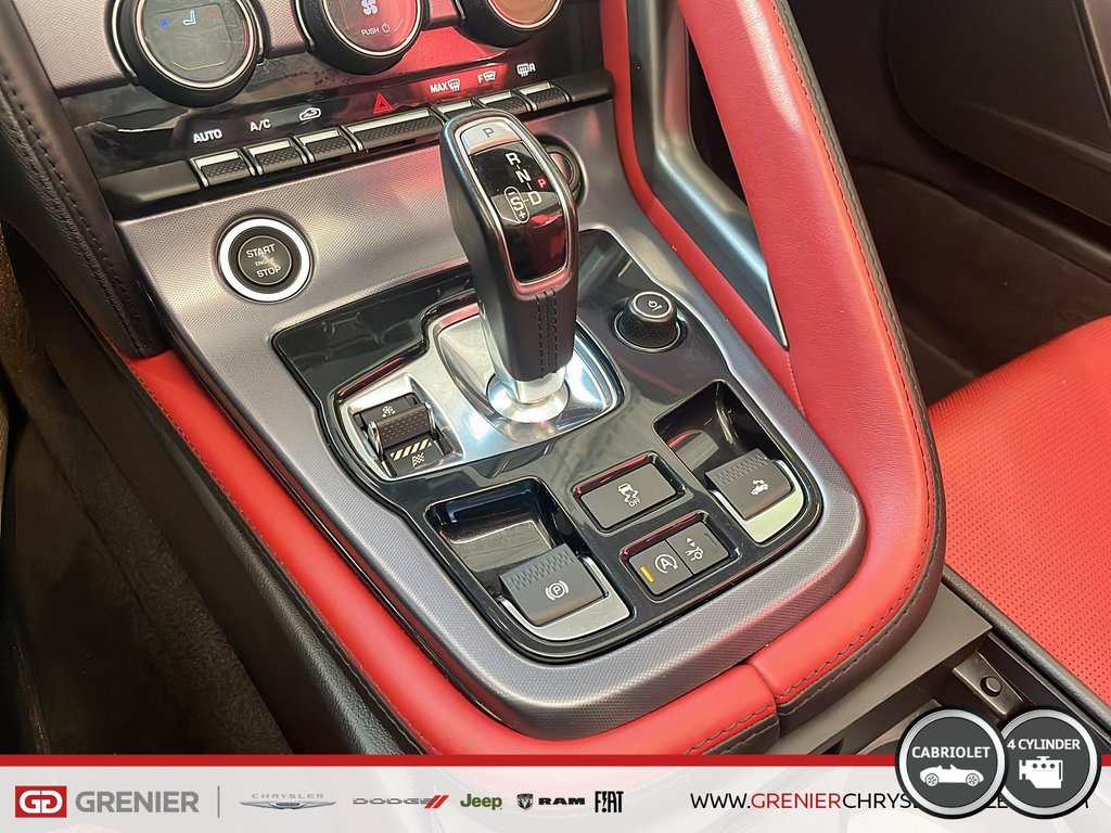 Jaguar F-TYPE CABRIOLET + RWD + CUIR 2018 à Pointe-Aux-Trembles, Québec - 11 - w1024h768px