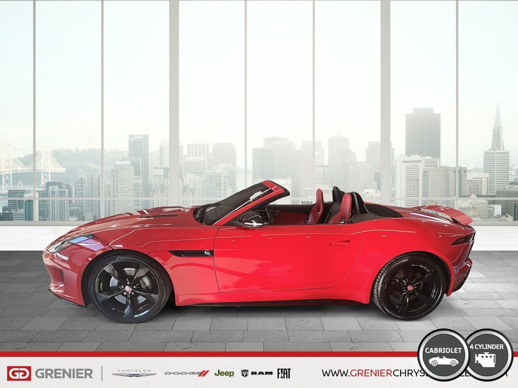 Jaguar F-TYPE CABRIOLET + RWD + CUIR 2018 à Pointe-Aux-Trembles, Québec - 2 - w1024h768px