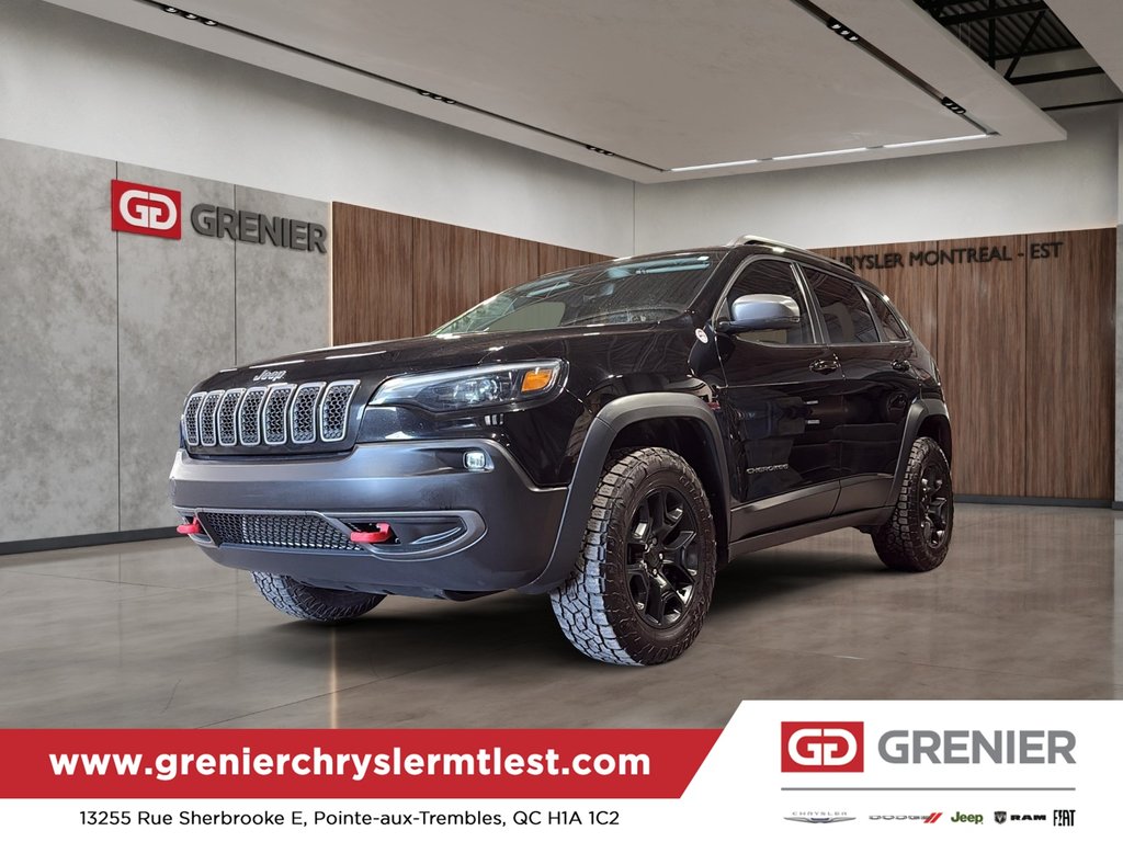 Jeep Cherokee TRAILHAWK + 4X4 + V6 3.2L + ENSEMBLE OFF ROAD 2021 à Pointe-Aux-Trembles, Québec - 1 - w1024h768px