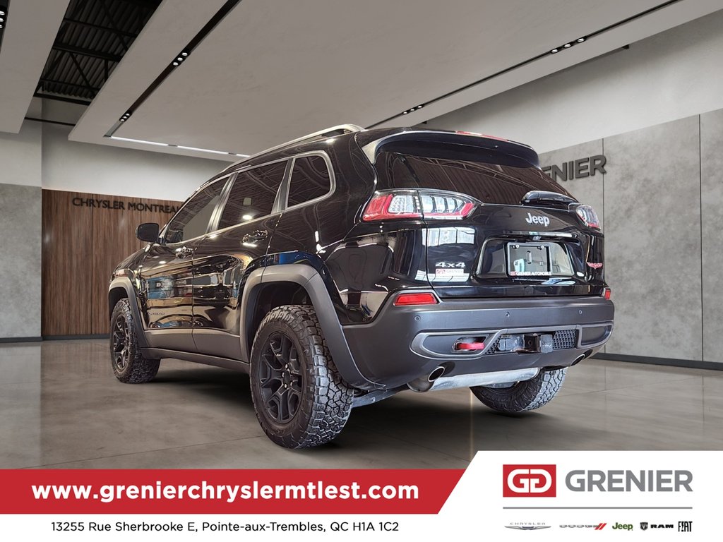 Jeep Cherokee TRAILHAWK + 4X4 + V6 3.2L + ENSEMBLE OFF ROAD 2021 à Pointe-Aux-Trembles, Québec - 4 - w1024h768px