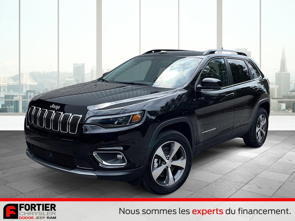 Jeep Cherokee LIMITED + 4X4 + CUIR + ÉCRAN 8.4 POUCE + BLUETOOTH 2022 à Pointe-Aux-Trembles, Québec - 2 - w1024h768px