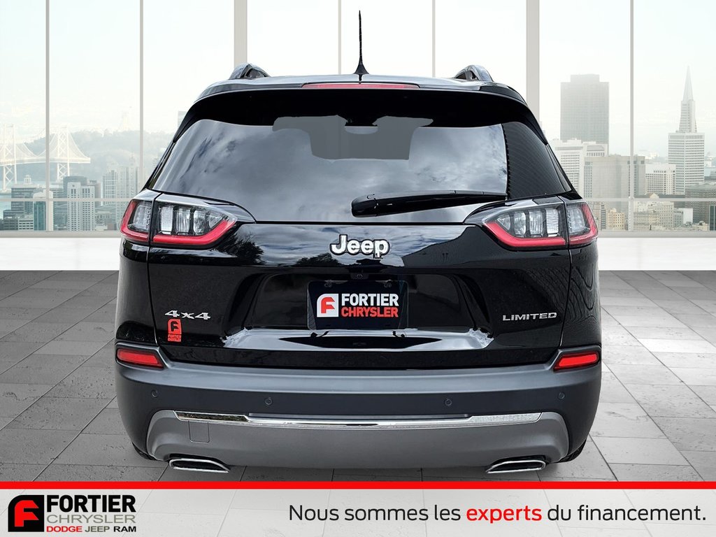 Jeep Cherokee LIMITED + 4X4 + CUIR + ÉCRAN 8.4 POUCE + BLUETOOTH 2022 à Pointe-Aux-Trembles, Québec - 4 - w1024h768px